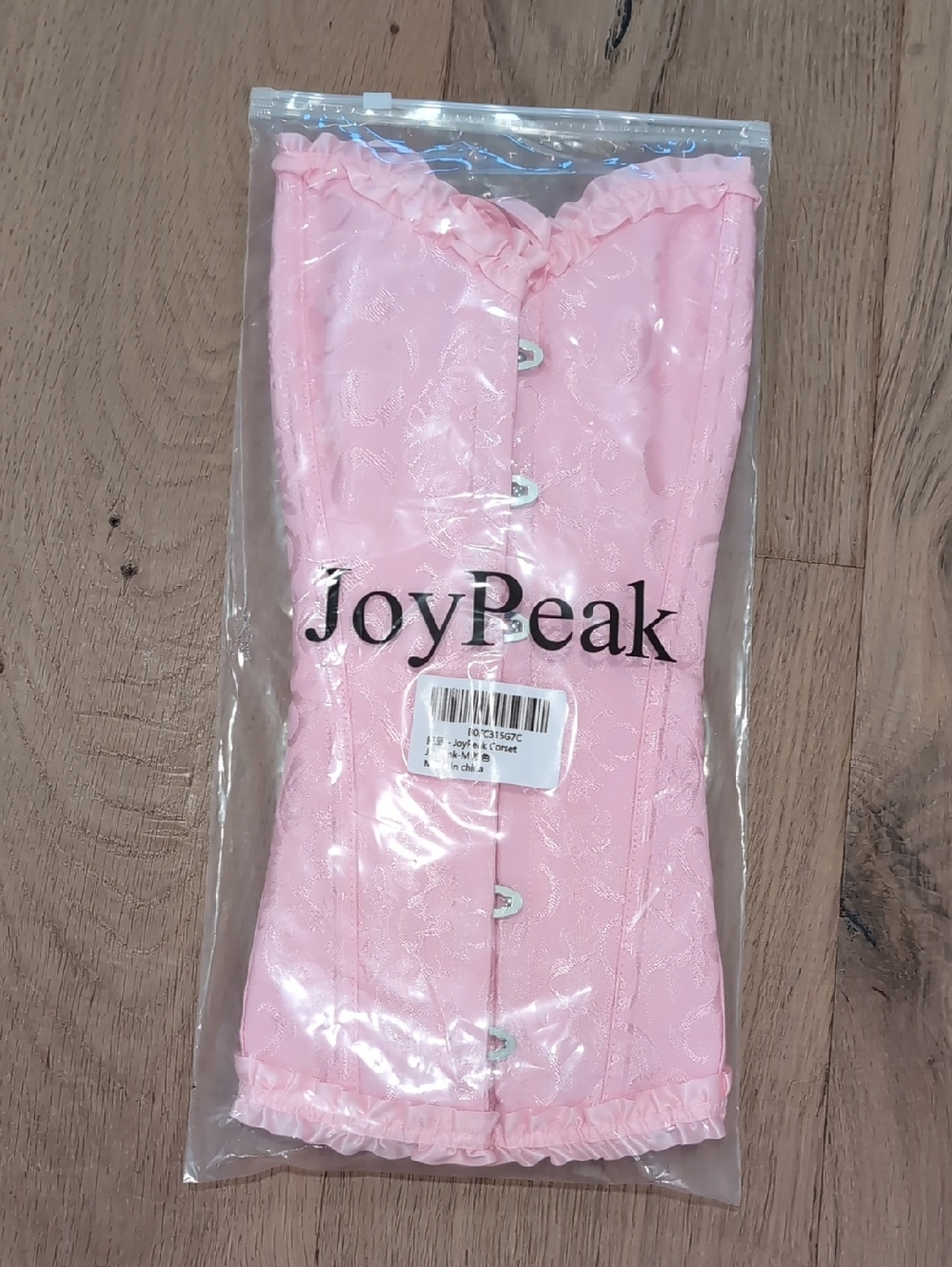 Joypeak Pink Corset Top